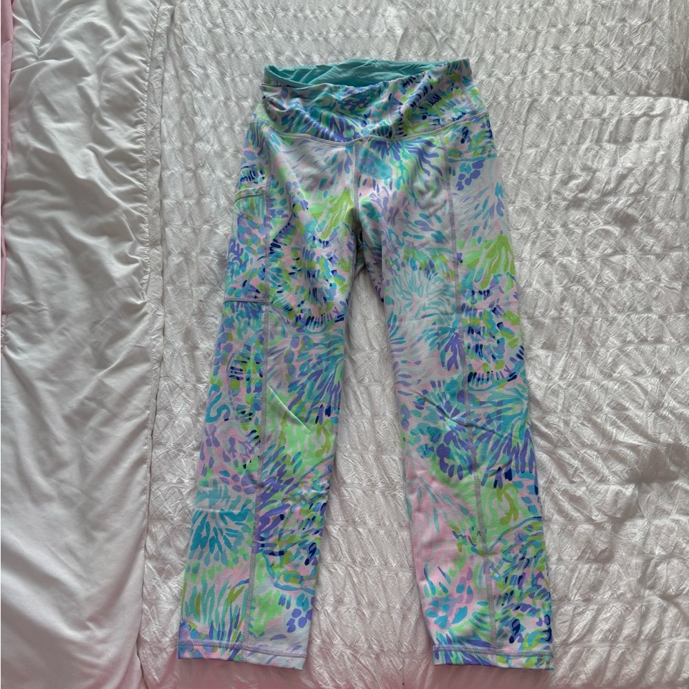 Lilly Pulitzer High Rise Shell of a Party Luxletic Leggings